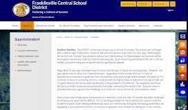 
							         About Us - Franklinville Central School District								  
							    
