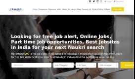 
							         About us - Free Job site, jobposting, naukri and job alert								  
							    