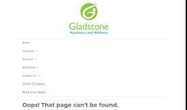 
							         About Us - Gladstone Psychiatry and Wellness								  
							    