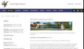 
							         About Us / Home - Essex Westford School District								  
							    