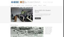 
							         About Us - IEEE | Lovely Professional University | Student Branch								  
							    
