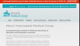 
							         About Us | Intercoastal Medical Group in Sarasota and ...								  
							    