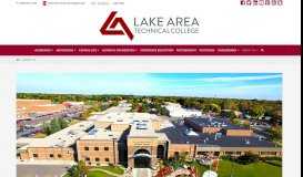 
							         About Us - Lake Area Technical Institute								  
							    