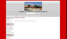 
							         About Us - LBHS Guidance Department - Google Sites								  
							    