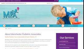 
							         About Us - Manchester Pediatric Associates								  
							    