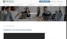 
							         About Us - Medical Tourism Association								  
							    