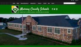 
							         About Us | Murray County Schools								  
							    