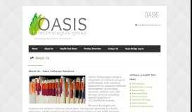
							         About Us - Oasis Technologies Group, LLC								  
							    