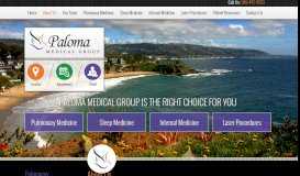 
							         About Us - Paloma Medical Group								  
							    