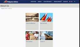 
							         About Us - Philippine Airlines								  
							    