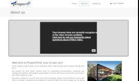 
							         About Us - Properti Find - Your Property search portal								  
							    