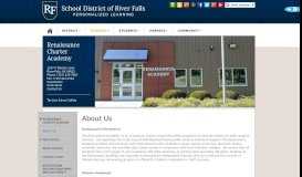 
							         About Us - School District of River Falls								  
							    