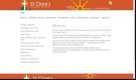 
							         About us - St Clare's Primary School, Yarrabilba, QLD								  
							    