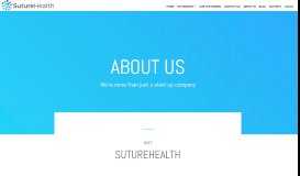 
							         About Us - SutureSign								  
							    