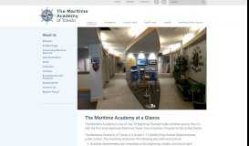 
							         About Us - The Maritime Academy of Toledo								  
							    