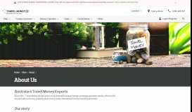 
							         About Us | We Speak Your Currency | Travel Money Oz								  
							    