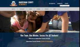 
							         About Us | Welcome to the Habersham County Schools Website								  
							    