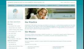
							         About Us - Women Gynecology and Childbirth Associates, P.C.								  
							    