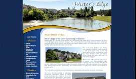 
							         About Water's Edge - Water's Edge HOA - Fairfax, Virginia								  
							    