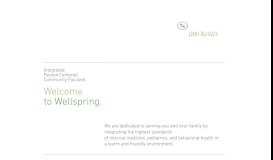 
							         About - Wellspring								  
							    