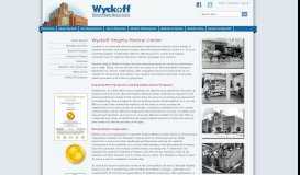 
							         About Wyckoff - Wyckoff Heights Medical Center : Wyckoff Heights ...								  
							    