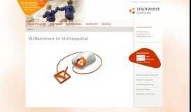 
							         Abrechnung - Onlineportal Stadtwerke Greifswald								  
							    