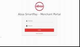 
							         Absa SmartPay – Link/2500 merchant portal								  
							    