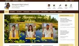
							         Absegami High School / Homepage								  
							    