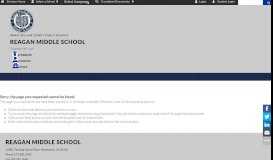 
							         Absence Report - Ronald Reagan Middle School								  
							    