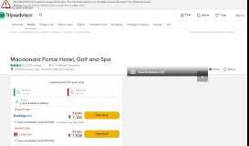 
							         Absolutely wonderful! - Review of Macdonald Portal Hotel, Golf and ...								  
							    