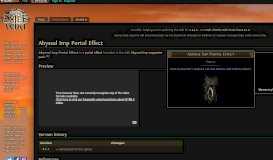 
							         Abyssal Imp Portal Effect - Official Path of Exile Wiki								  
							    