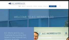 
							         AC Morris & CO – Tax Accountants Perth								  
							    