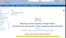 
							         AC portal - Angelina College								  
							    