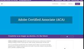 
							         Academic | Adobe Certified Associate - Prodigy Learning								  
							    