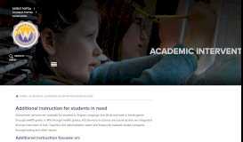
							         Academic Intervention Services (AIS) | Warwick Valley Central Schools								  
							    