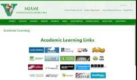 
							         Academic Learning – Student Portal – Miami Area Unified ...								  
							    