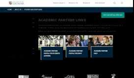 
							         Academic Partner Links | University of Chichester								  
							    