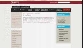 
							         Academic Records | Grade Report | University of Denver								  
							    