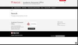 
							         Academic Staff Departures Portal Page | Academic Personnel Office ...								  
							    