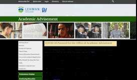 
							         Academic Standards & Evaluation - Academic Advising - Academic ...								  
							    