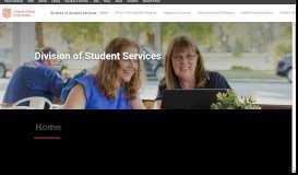 
							         Academic Success - Division of Student Services								  
							    