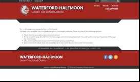 
							         Academic Year Calendars - Waterford-Halfmoon UFSD								  
							    