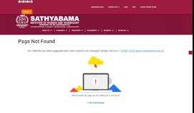 
							         Academics - Sathyabama								  
							    