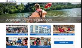 
							         Academy Careers - Academy Sports + Outdoors								  
							    