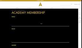 
							         Academy Membership | Oscars.org | Academy of Motion Picture Arts ...								  
							    
