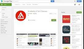 
							         Academy of Art Classes - Apps on Google Play								  
							    