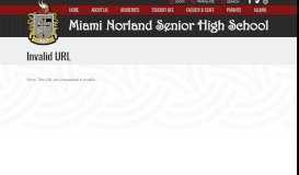 
							         Academy of Hospitality & Tourism - Miami Norland Senior High School								  
							    