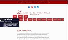 
							         Academy of the Sacred Heart | PK–8th Grade School in Saint Charles								  
							    