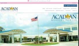 
							         Acadian Medical Center | Eunice, LA | Hospital, Medical Center ...								  
							    