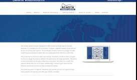 
							         Acasta Broker Insurance Portal - Acasta Europe Ltd								  
							    
